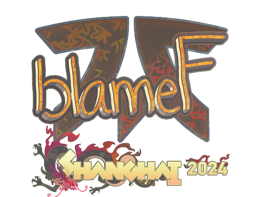 blameF (Holo) | Shanghai 2024 sticker