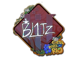 bLitz (Glitter) | Rio 2022 sticker