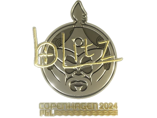 bLitz (Gold) | Copenhagen 2024 sticker