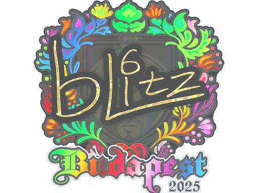 bLitz (Holo) | Budapest 2025 sticker