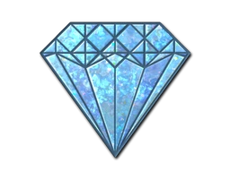 Blue Gem sticker