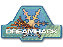 Blue Snowflake sticker