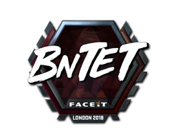 BnTeT (Foil) | London 2018 sticker