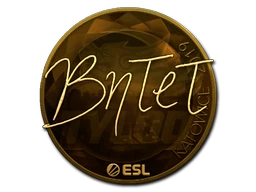 BnTeT (Gold) | Katowice 2019 sticker