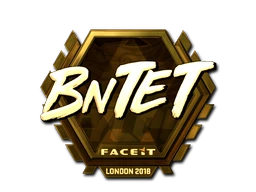 BnTeT (Gold) | London 2018 sticker