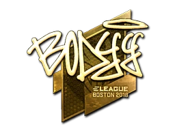 bodyy (Gold) | Boston 2018 sticker
