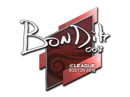 bondik | Boston 2018 sticker
