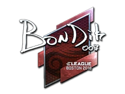 bondik (Foil) | Boston 2018 sticker