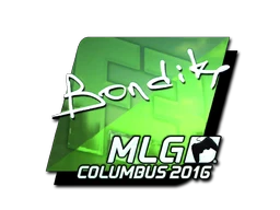 bondik (Foil) | MLG Columbus 2016 sticker