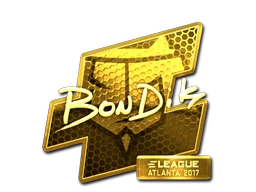 bondik (Gold) | Atlanta 2017 sticker