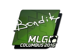 bondik | MLG Columbus 2016 sticker
