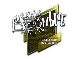 Boombl4 (Foil) | Boston 2018 sticker