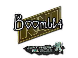 Boombl4 (Glitter) | Antwerp 2022 sticker