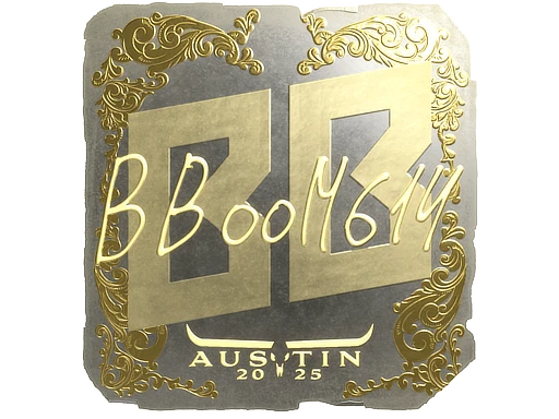 Boombl4 (Gold) | Austin 2025 sticker