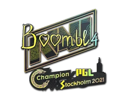 Boombl4 (Holo) | Stockholm 2021 sticker