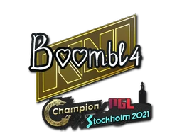 Boombl4 | Stockholm 2021 sticker