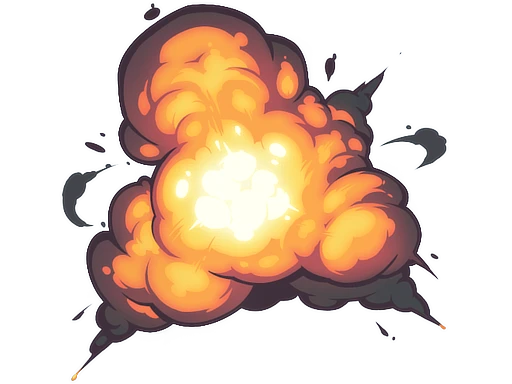 Boom Blast sticker