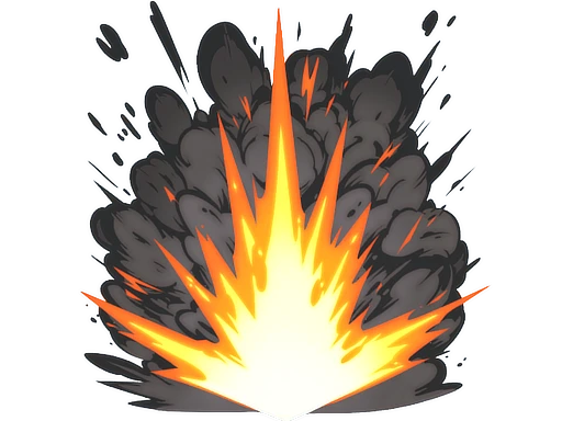 Boom Detonation sticker