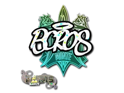 BOROS (Glitter) | Paris 2023 sticker