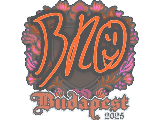br0 | Budapest 2025 sticker