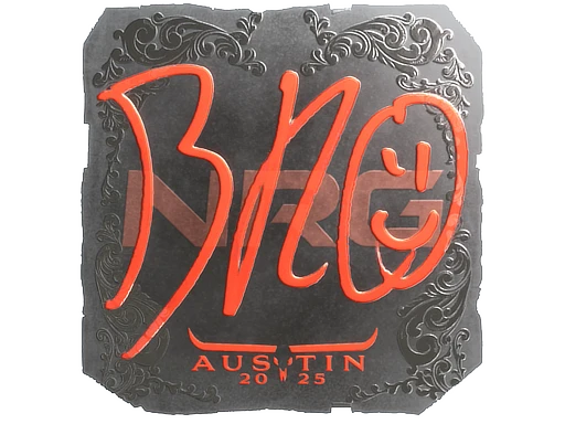 br0 (Foil) | Austin 2025 sticker
