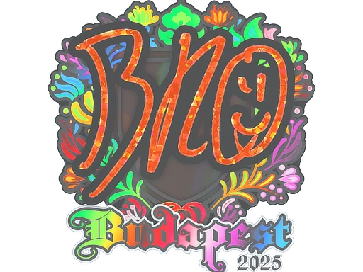 br0 (Holo) | Budapest 2025 sticker