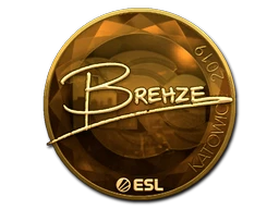 Brehze (Gold) | Katowice 2019 sticker