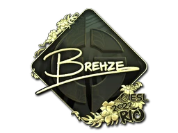 Brehze (Gold) | Rio 2022 sticker