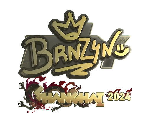 brnz4n (Gold) | Shanghai 2024 sticker