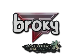 broky | Antwerp 2022 sticker