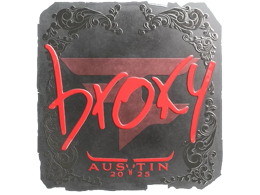 broky (Foil) | Austin 2025 sticker