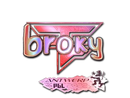 broky (Holo) | Antwerp 2022 sticker