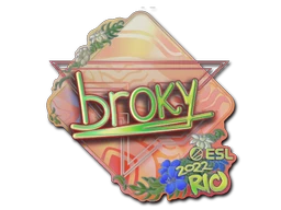 broky (Holo) | Rio 2022 sticker