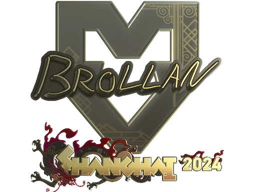 Brollan (Gold) | Shanghai 2024 sticker