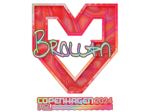 Brollan (Holo) | Copenhagen 2024 sticker