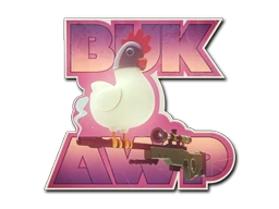 BukAWP sticker