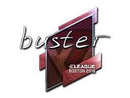 buster (Foil) | Boston 2018 sticker