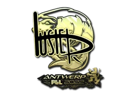 buster (Gold) | Antwerp 2022 sticker