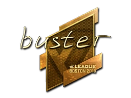 buster (Gold) | Boston 2018 sticker