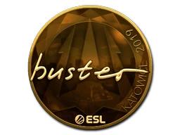 buster (Gold) | Katowice 2019 sticker