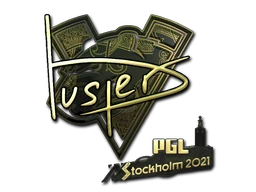 buster (Gold) | Stockholm 2021 sticker