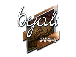 byali (Foil) | Boston 2018 sticker
