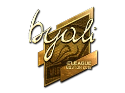 byali (Gold) | Boston 2018 sticker