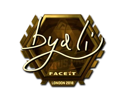 byali (Gold) | London 2018 sticker