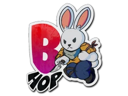 B Hop sticker