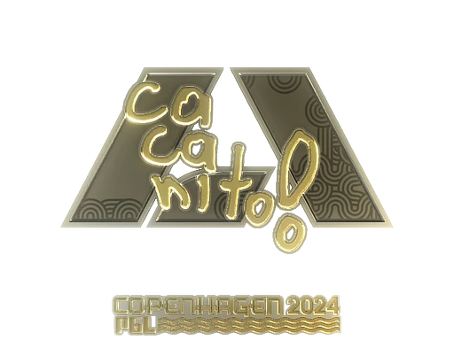 CacaNito (Gold) | Copenhagen 2024 sticker
