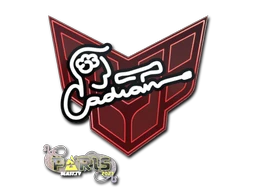 cadiaN | Paris 2023 sticker