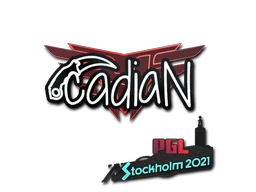 cadiaN | Stockholm 2021 sticker