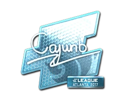 cajunb (Foil) | Atlanta 2017 sticker