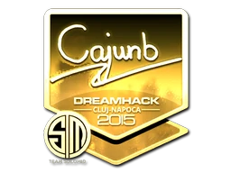 cajunb (Gold) | Cluj-Napoca 2015 sticker